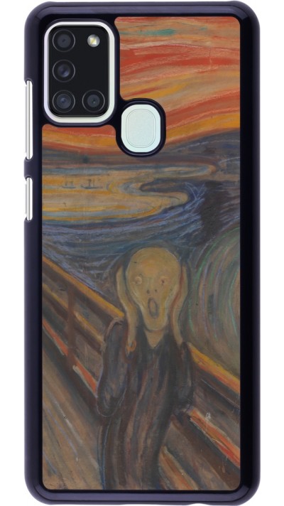 Samsung Galaxy A21s Case Hülle - Kunstbild - Der Schrei - Edvard Munch