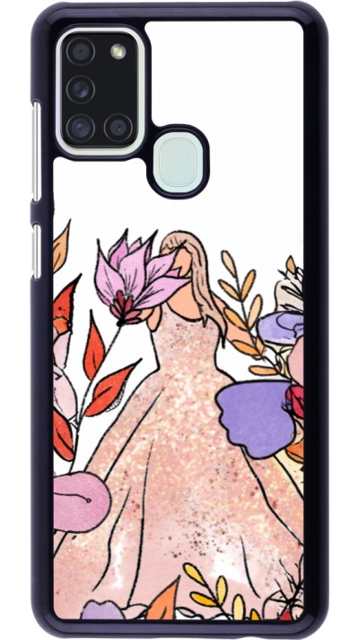 Samsung Galaxy A21s Case Hülle - Taylor Swift Sketch - White
