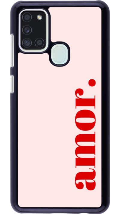 Samsung Galaxy A21s Case Hülle - Valentine 2024 amor