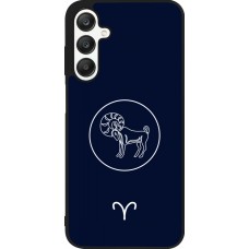 Coque Samsung Galaxy A25 - Silicone rigide noir Astrologie Bélier