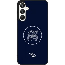 Coque Samsung Galaxy A25 - Silicone rigide noir Astrologie Capricorne