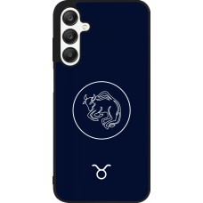 Coque Samsung Galaxy A25 - Silicone rigide noir Astrologie Taureau