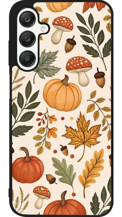 Samsung Galaxy A25 Case Hülle - Silikon schwarz Autumn 25 Autumn pattern