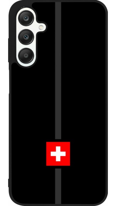 Samsung Galaxy A25 Case Hülle - Silikon schwarz Kanton CH schwarz