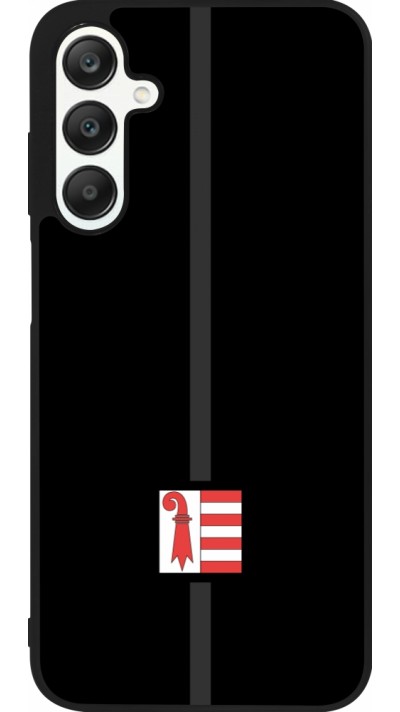 Samsung Galaxy A25 Case Hülle - Silikon schwarz Kanton JU schwarz