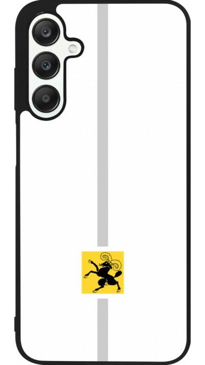 Samsung Galaxy A25 Case Hülle - Silikon schwarz Kanton SH weiss