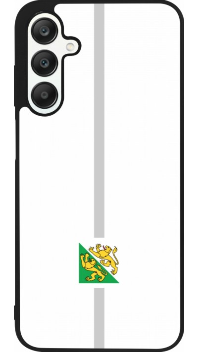 Samsung Galaxy A25 Case Hülle - Silikon schwarz Kanton TG weiss