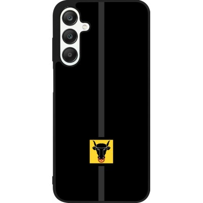 Samsung Galaxy A25 Case Hülle - Silikon schwarz Kanton UR schwarz