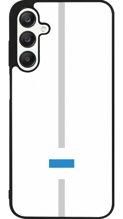 Samsung Galaxy A25 Case Hülle - Silikon schwarz Kanton ZG weiss