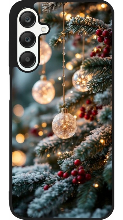 Coque Samsung Galaxy A25 - Silicone rigide noir Christmas 25 Xmas Decorated Tree