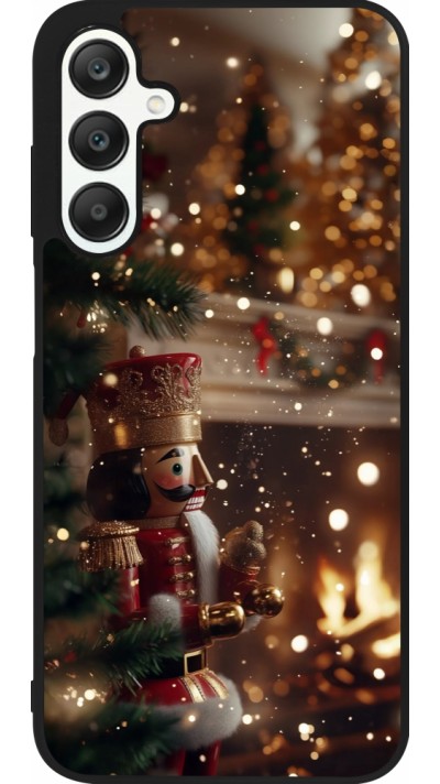 Coque Samsung Galaxy A25 - Silicone rigide noir Christmas 25 Xmas Nutcracker