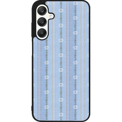 Samsung Galaxy A25 Case Hülle - Silikon schwarz Edelweiss