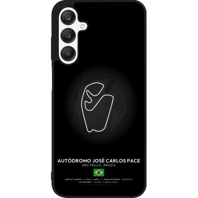 Samsung Galaxy A25 Case Hülle - Silikon schwarz F1 Track 2025 Brazil