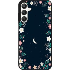 Samsung Galaxy A25 Case Hülle - Silikon schwarz Flowers space