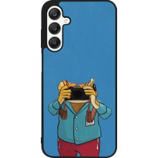 Samsung Galaxy A25 Case Hülle - Silikon schwarz Frog with camera DTMF