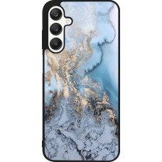 Samsung Galaxy A25 Case Hülle - Silikon schwarz Marble 04