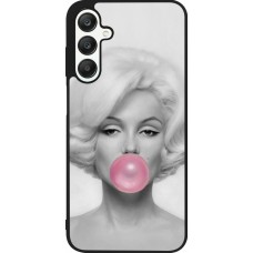 Samsung Galaxy A25 Case Hülle - Silikon schwarz Marilyn Bubble