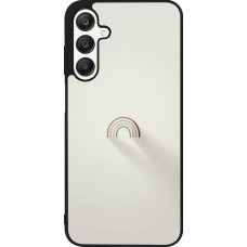 Samsung Galaxy A25 Case Hülle - Silikon schwarz Mini Regenbogen Minimal