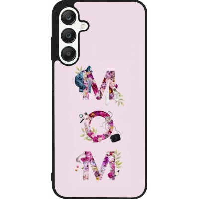 Samsung Galaxy A25 Case Hülle - Silikon schwarz Mom 2024 girly mom