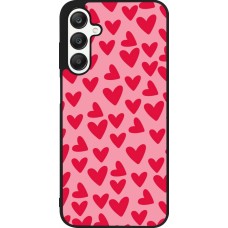 Samsung Galaxy A25 Case Hülle - Silikon schwarz Mom 2024 kleine Herzen