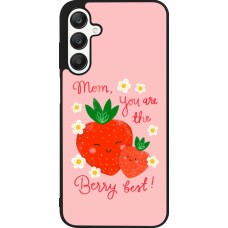 Samsung Galaxy A25 Case Hülle - Silikon schwarz Mom 2026 Berry best