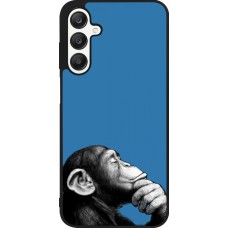 Samsung Galaxy A25 Case Hülle - Silikon schwarz Monkey Pop Art
