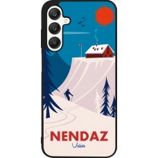 Samsung Galaxy A25 Case Hülle - Silikon schwarz Nendaz Cabane Ski