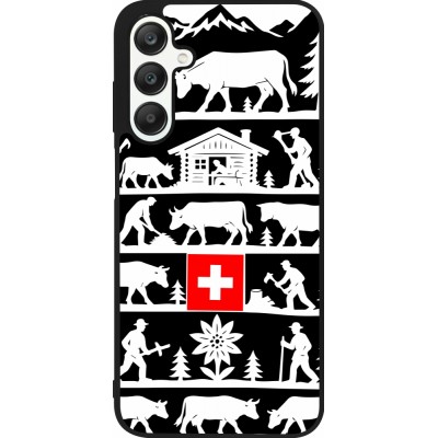Samsung Galaxy A25 Case Hülle - Silikon schwarz Poya Schweiz 1 schwarz