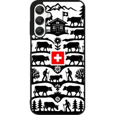 Samsung Galaxy A25 Case Hülle - Silikon schwarz Poya Schweiz 3