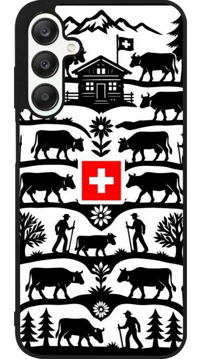 Samsung Galaxy A25 Case Hülle - Silikon schwarz Poya Schweiz 3