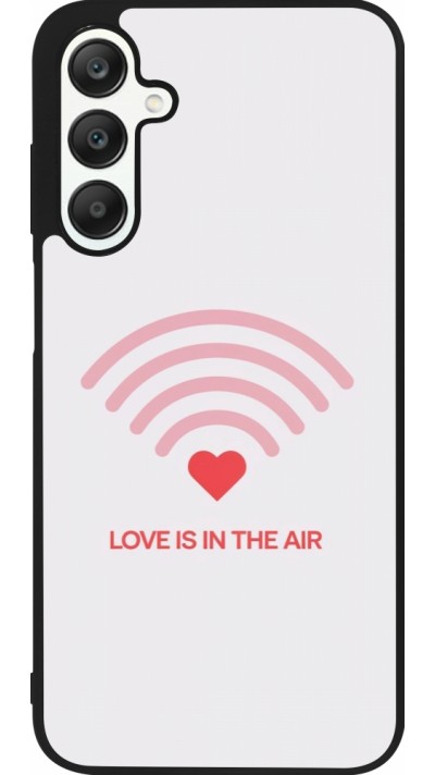 Samsung Galaxy A25 Case Hülle - Silikon schwarz Saint Valentines Day 26 Love is in the air