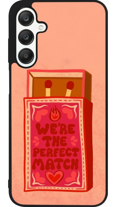 Samsung Galaxy A25 Case Hülle - Silikon schwarz Saint Valentines Day 26 Perfect Match