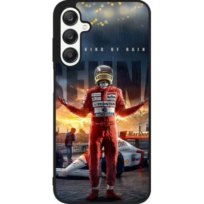 Samsung Galaxy A25 Case Hülle - Silikon schwarz Senna The King of Rain