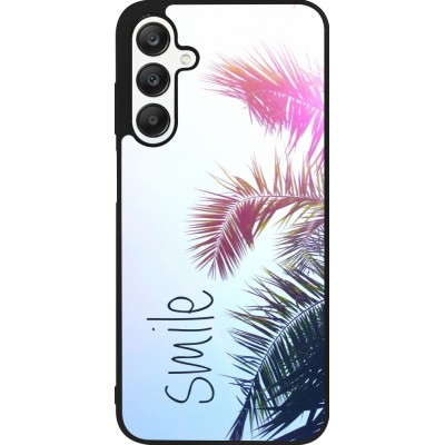 Samsung Galaxy A25 Case Hülle - Silikon schwarz Smile 05