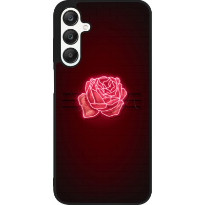 Samsung Galaxy A25 Case Hülle - Silikon schwarz Spring 23 neon rose