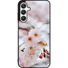 Samsung Galaxy A25 Case Hülle - Silikon schwarz Cherry tree Spring 2026