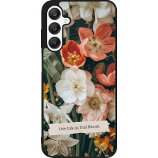 Samsung Galaxy A25 Case Hülle - Silikon schwarz Full Bloom Spring 2026
