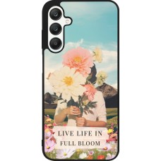 Samsung Galaxy A25 Case Hülle - Silikon schwarz Live life in full moon Spring 2026