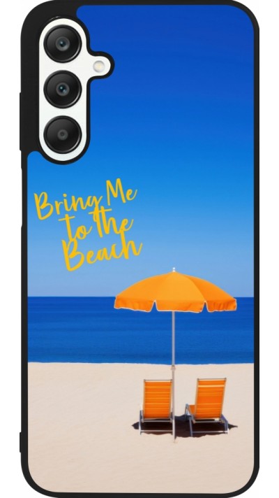 Samsung Galaxy A25 Case Hülle - Silikon schwarz Summer 2025 Bring me to the beach