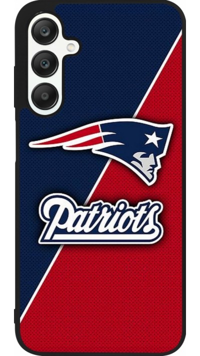 Samsung Galaxy A25 Case Hülle - Silikon schwarz Super Bowl 26 Patriots 1
