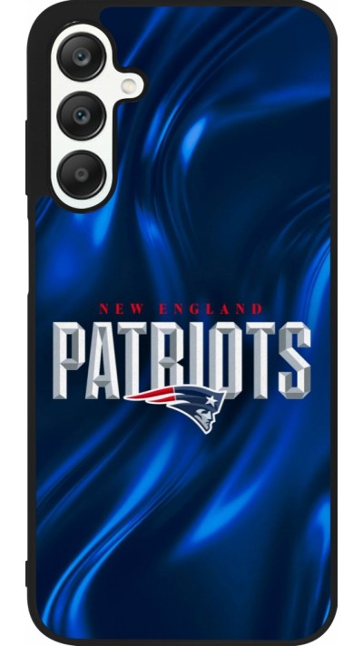 Samsung Galaxy A25 Case Hülle - Silikon schwarz Super Bowl 26 Patriots 2