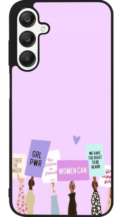 Coque Samsung Galaxy A25 - Silicone rigide noir Womens day 2026 9
