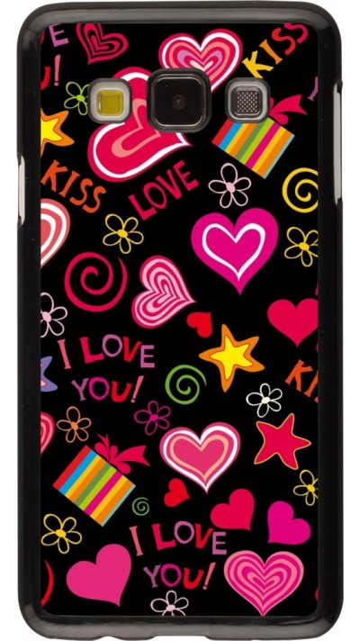 Samsung Galaxy A3 (2015) Case Hülle - Valentine 2023 love symbols