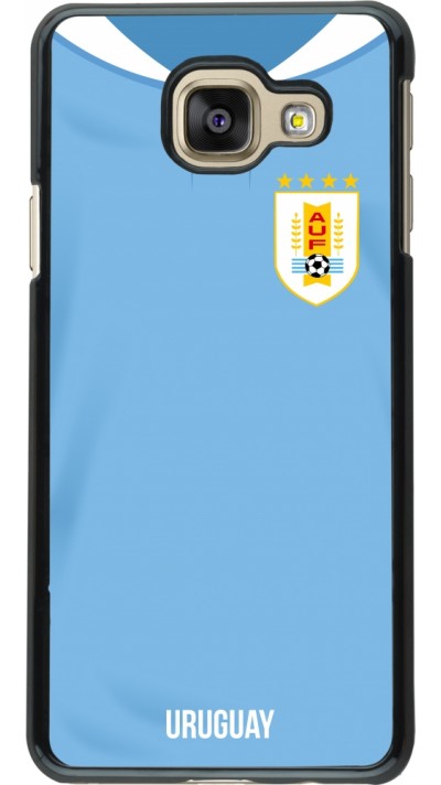 Samsung Galaxy A3 (2016) Case Hülle - Uruguay 2022 personalisierbares Fussballtrikot