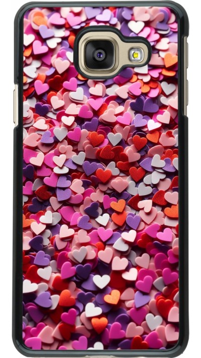 Samsung Galaxy A3 (2016) Case Hülle - Valentin 2025 Konfetti