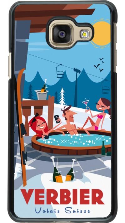 Samsung Galaxy A3 (2016) Case Hülle - Verbier Mountain Jacuzzi