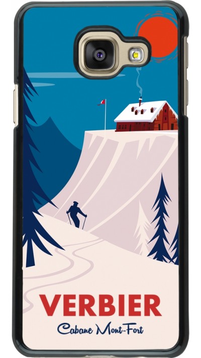 Samsung Galaxy A3 (2016) Case Hülle - Verbier Cabane Mont-Fort