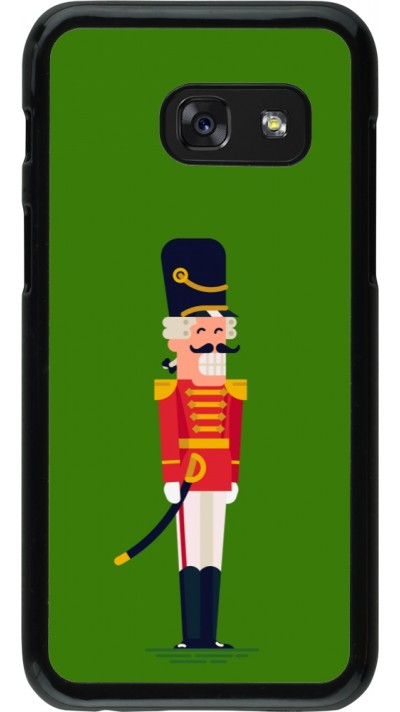Samsung Galaxy A3 (2017) Case Hülle - Christmas 25 Nutcracker Green