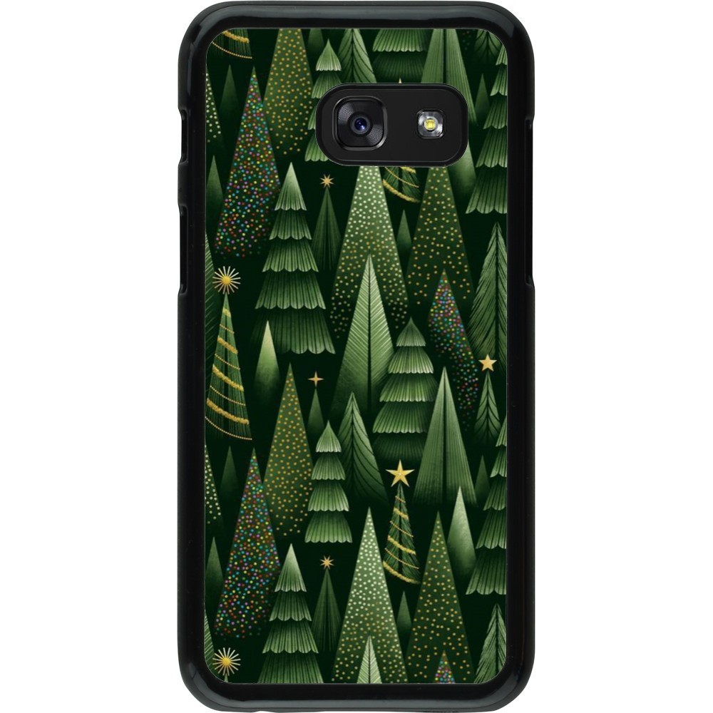 Samsung Galaxy A3 (2017) Case Hülle - Christmas 25 Pattern Xmas Tree