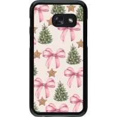 Samsung Galaxy A3 (2017) Case Hülle - Christmas 25 Vintage Ribbons